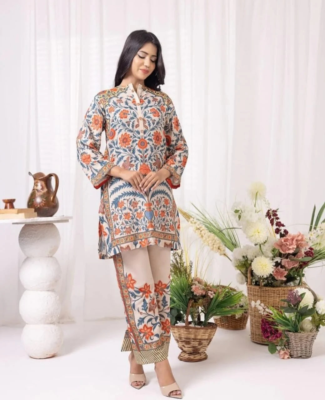Pret Self Printed Multi Floral